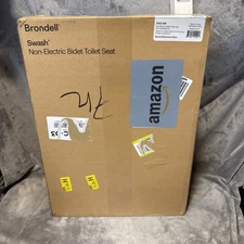 Brondell Ecoseat 102 Rw Bidet Toilet Seat Round Dual Temperature Easy Install