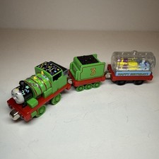 Thomas  Friends Happy Birthday Celebration Percy Birthday Tanker  Coal Diecast