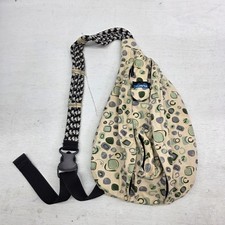 Kavu Shapes Outdoor Rope Sling Bag Crossbody Multi Pocket Storage Backpack