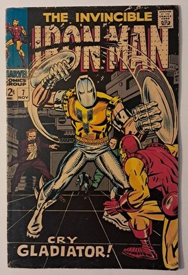 Iron Man #7 ($6.95 For 1st Listing ''FREE SHIPPING'' For Each Additional)