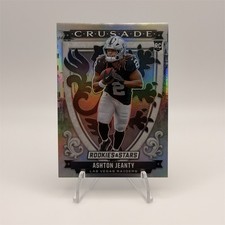 Panini 2025 Rookies & Stars Ashton Jeanty Raiders Crusade Silver RC #9