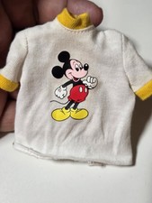Barbie Replacement Mickey Mouse  Print Shirt Doll CB2 