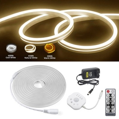 PIR Bewegungsmelder Neon Silikon LED Streifen Küche Schrank Lichter Detektor 12V