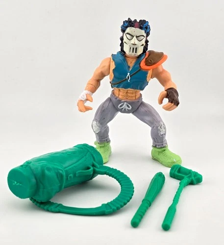 Teenage Mutant Ninja Turtles Casey Jones Action Figure Playmates 1989 Vintage