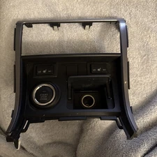 2012 MAZDA 6 HEATED SEAT PUSH START CONSOLE PANEL OEM *A