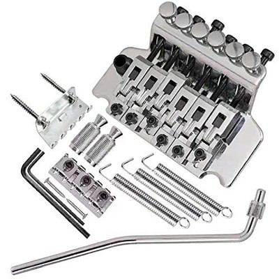 sdhengyee Electric Guitar Double Locking Tremolo Bridge for Floyd HY-SYQQ-CR 