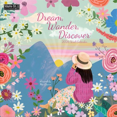 Wells Street by Lang,  Dream Wander Discover 2026 Wall Calendar, 12'' X 12'', 12