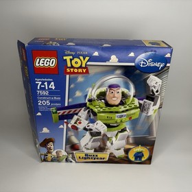 Disney Pixar LEGO 7592 Toy Story Construct-a-Buzz - Complete - Box Manual