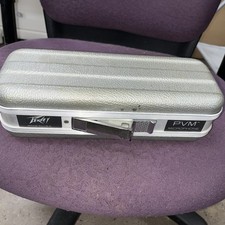 Peavey PVM Microphone Hardshell Case (Empty) Gray Metal Box Travel Case USA Made