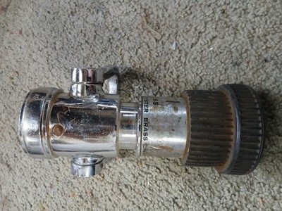 Vintage Super Vari-A-Fog Wooster Brass Hose Nozzle