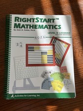 Rightstart Mathematics Level D Lessons - GOOD