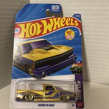 Hot wheels Bounce'N Bass Gold Mainline New 2026 Case A In Stock Long Card