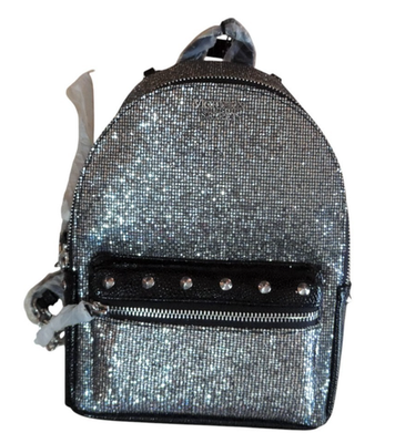 Victoria Secret NEW Sparkly Glitter Black Silver Compact  display picture 3