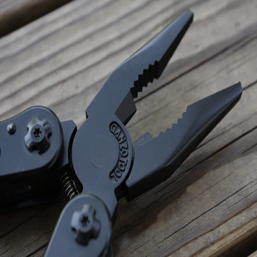 Multi Tools GANZO 301-B Black Multi Pliers Tool Toolkit 22in1 Screwdriver Knife
