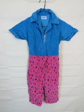 Vintage Lang's Kwiki overall Girl size 6 Cordurella Crompton 1940s 50 kids short
