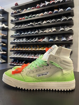 Size 11/44EU - Off-White Off-Court 3.0 High-Top Green