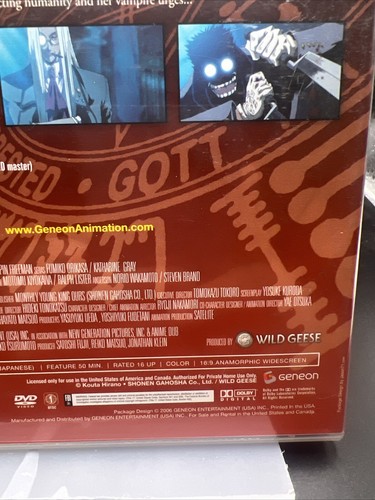 Hellsing Ultimate - Vol. 1 (DVD, 2008) - Picture 8 of 13