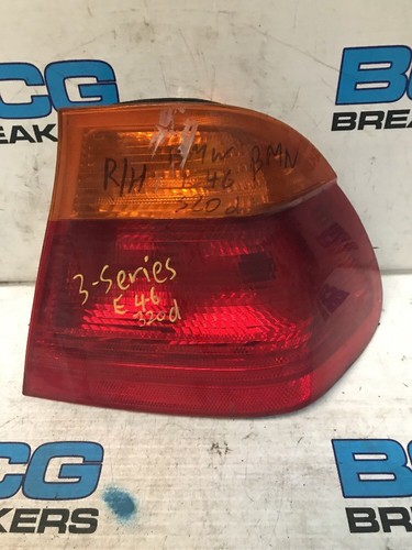 BMW E46 3er Bj 2000 Rückleuchte Fahrerseite hinten 8364922