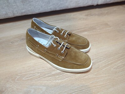 Women's Casamadre Boat Shoes Sneakers Rustic Brown suede Moc Oxford Loafers 9.5 