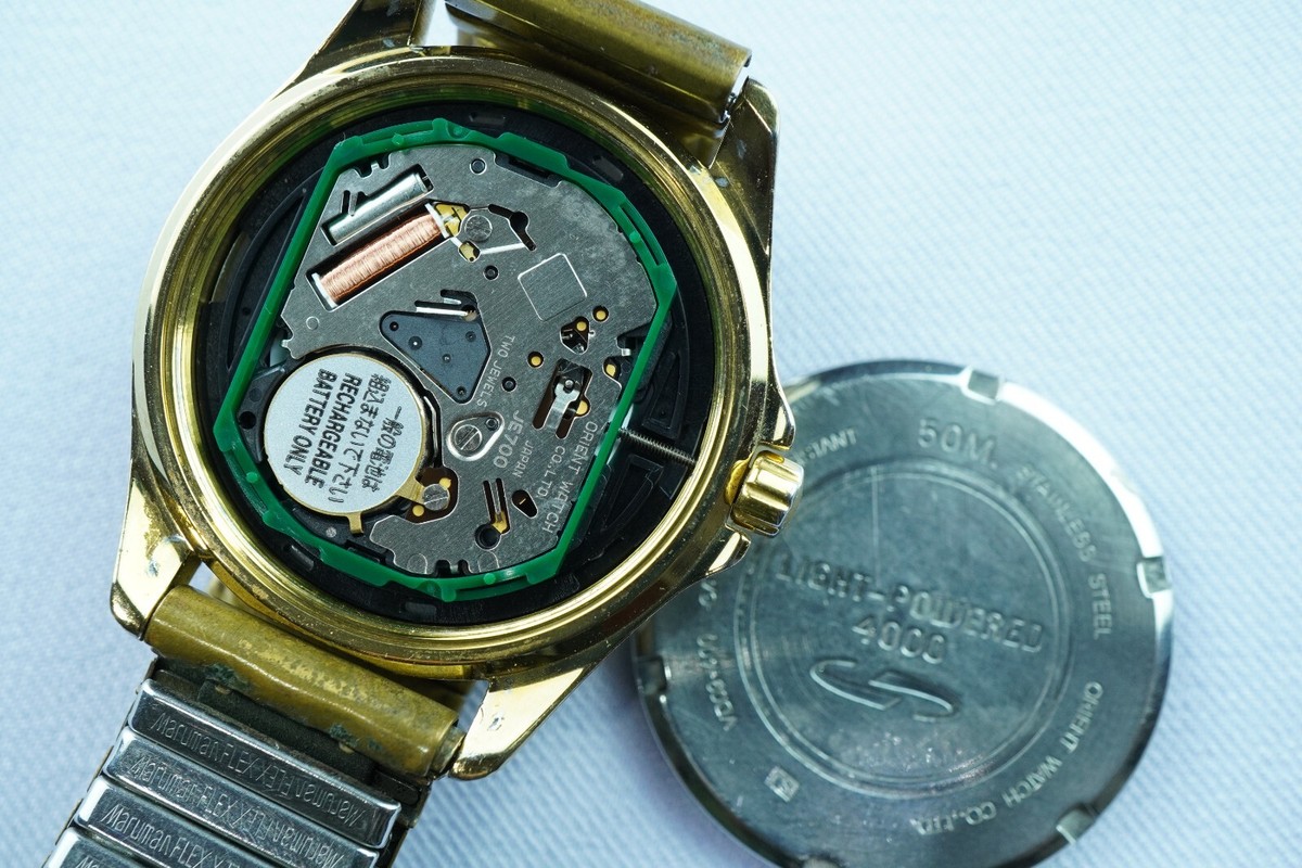 ORIENT LIGHT POWER 4000 SOLAR QUARTZ JAPAN WATCH | eBay