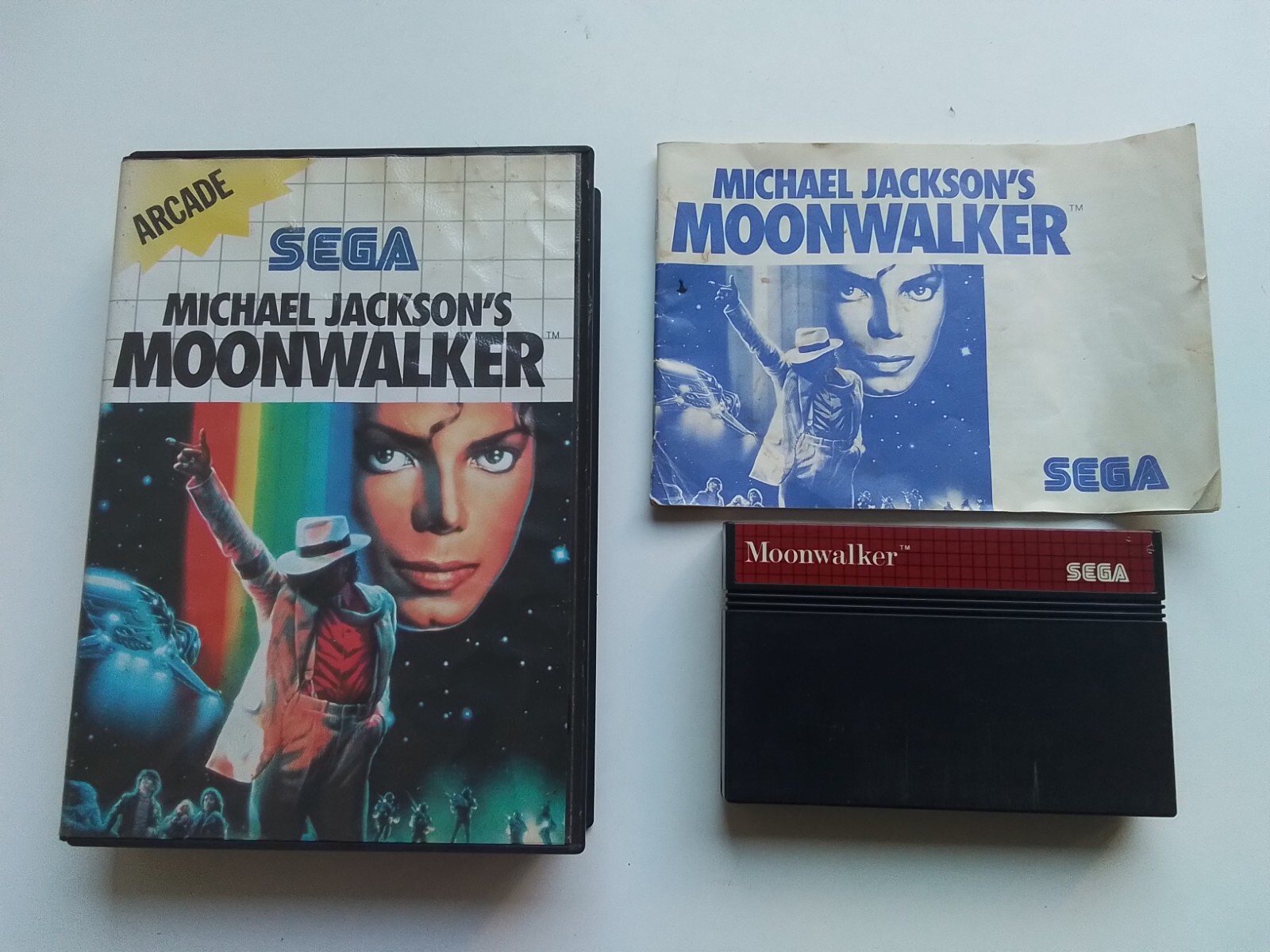 Michael Jackson’s Moonwalker Complet sur SEGA Master System !!!!