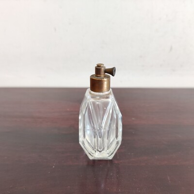 アンティーク　アトマイザー 1930s Vintage Clear Glass Atomizer Vanity Perfume Bottle