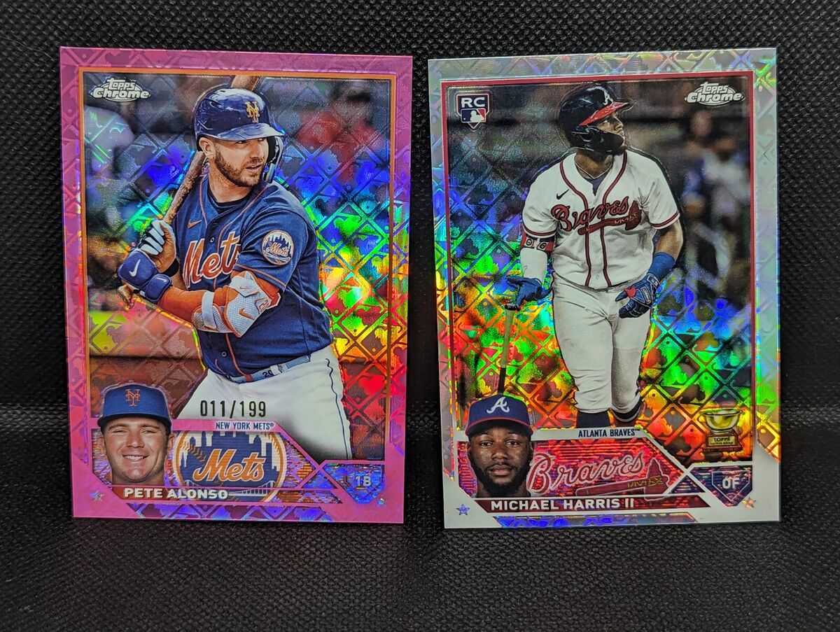 2023 Topps Chrome Logofractor Refractor Cards, Some Numbered; Rookies &  Commons