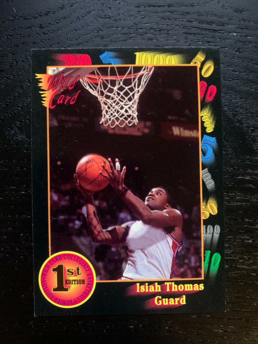 1992 Wild Card Collegiate - Isiah Thomas #7 for sale online