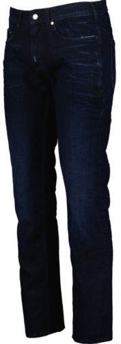 NEIL BARRETT - Men's Navy 100% Cotton Distressed Designer Slim Jeans - W36R BNWT