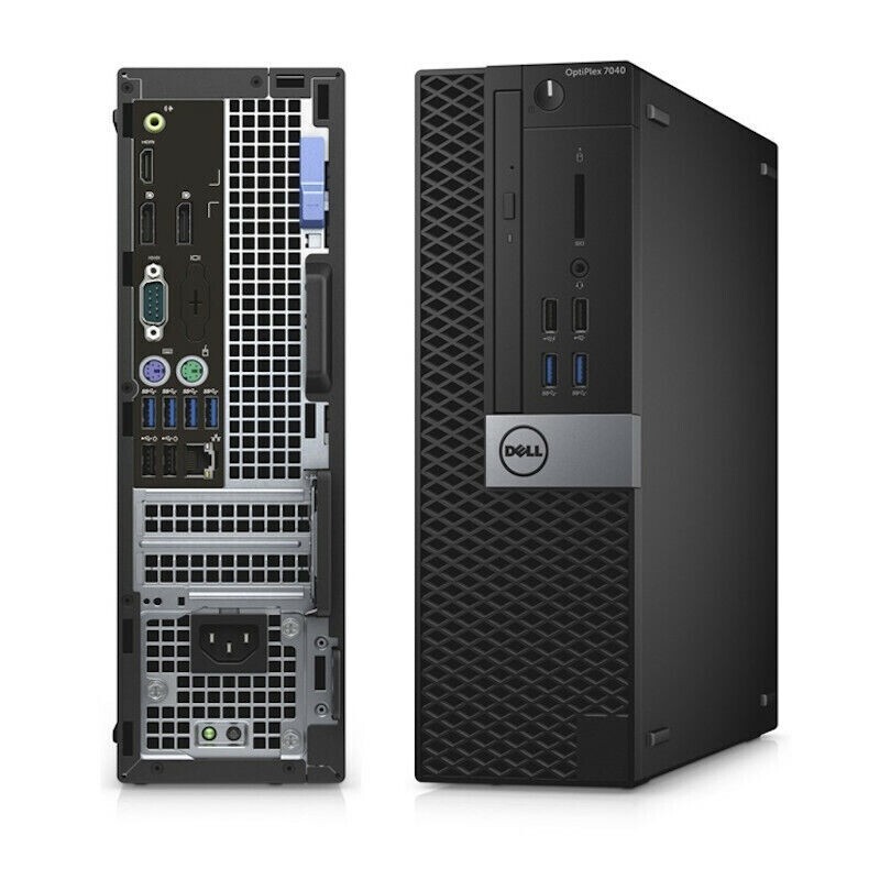 Dell Optiplex PC Computer Desktop SFF i5 16GB DDR4 256GB SSD +