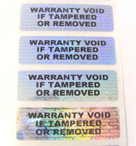 AU625c 100 bis 1000 maßgeschneiderte authentische 0,625"" x 2"" manipulationssichere Hologramm-Aufkleber - Bild 3 von 6