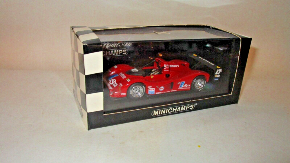 1996 Ferrari 333 SP Race Car Diecast Model 1/43 Scale by Minichamp