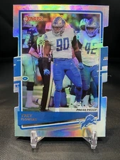 2020 Panini Donruss Trey Flowers Press Proof Silver Die-Cut /75 SSP #100 Lions