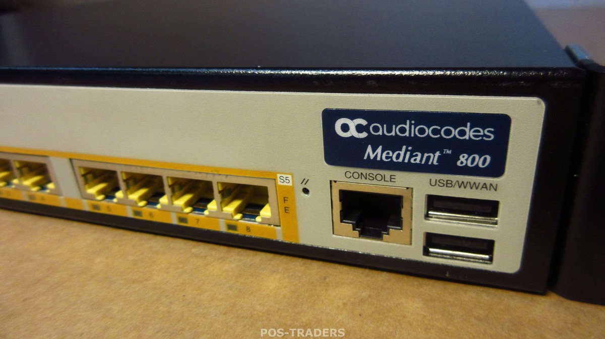 AUDIOCODES MEDIANT 800C M800C/12LAN/ETH WAN/6D FASP00065 AUDIOCODES MEDIANT 800C M800C/12LAN/ETH WAN/6D FASP00065
