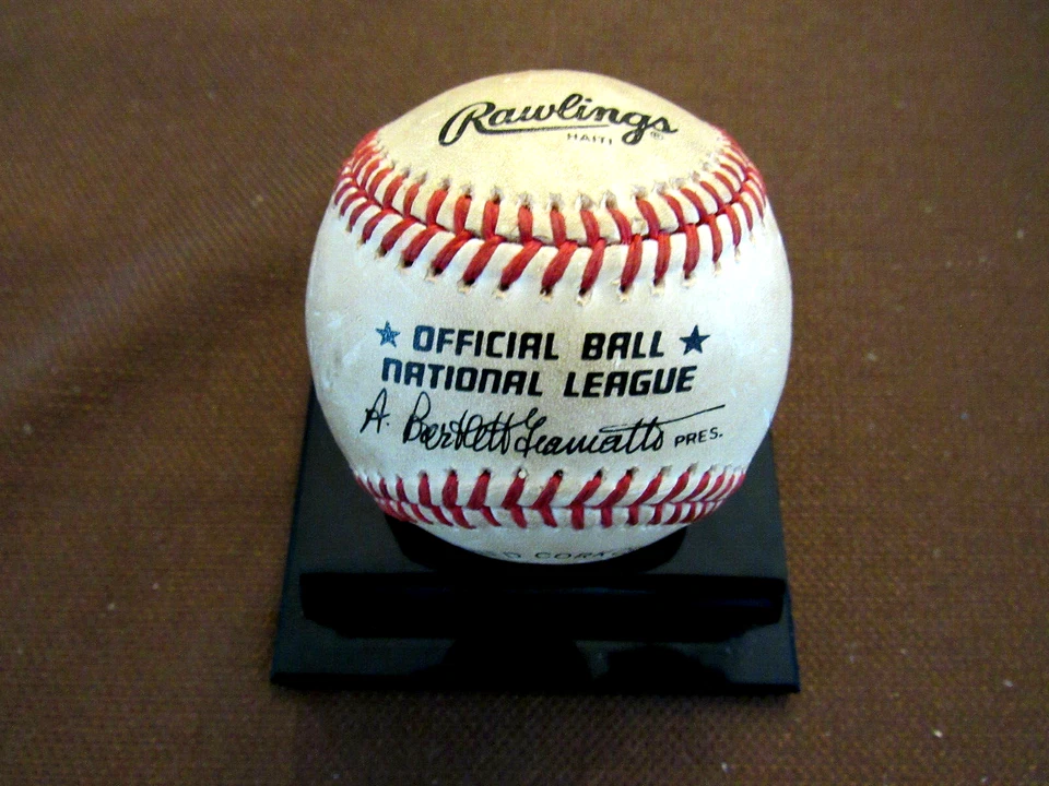 GARY CARTER MONTREAL EXPOS NY METS HOF EARLY SIGNED AUTO ONL GU'ED BASEBALL JSA - Image 4 of 4
