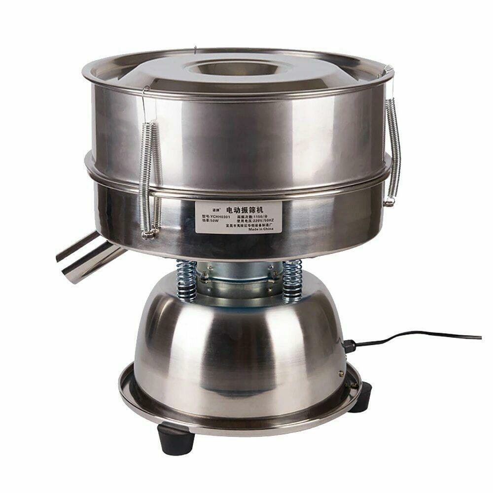 Stainless 55% OFF Steel Electric Vibrating OFFicial shop Screening Sifting Mach Powder
