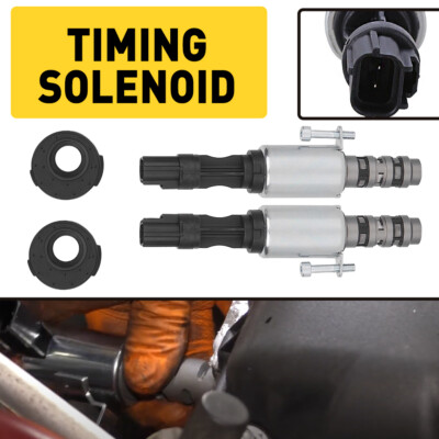 2 Set VCT Camshaft Timing Control Solenoid Valve Set Fit For Ford 3V 5.4L 4.6...