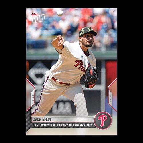 2022 Topps Now 223 Zach Eflin