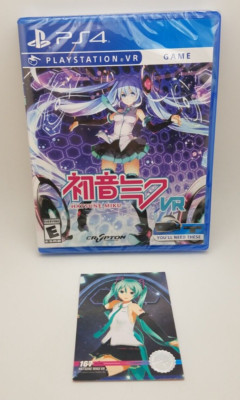 Hatsune Miku VR PS4 (Sony PlayStation 4) Limited Run #330 *New/Sealed W/Card*