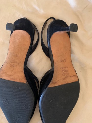Manolo Blahnik Tacón Negro 9.5 - Imagen 13 de 23