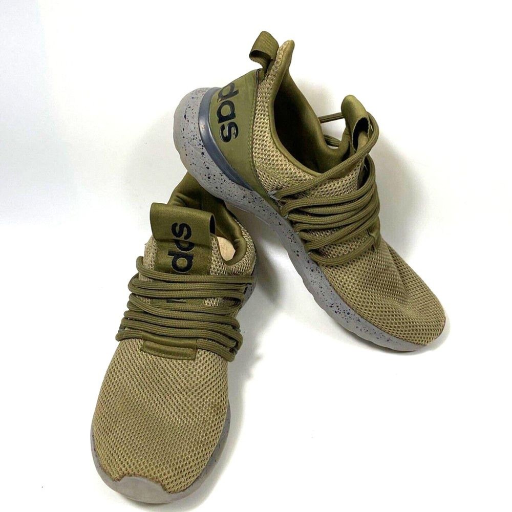 Mens Shoes Adidas Lite Racer Adapt 3.0 Size 7.5 Green Cloudform Sneakers