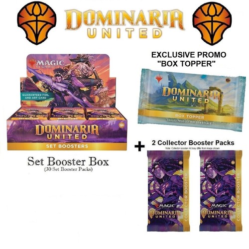 MTG DOMINARIA UNITED Set Collector Draft Bundle Box Topper in Stock! eBay