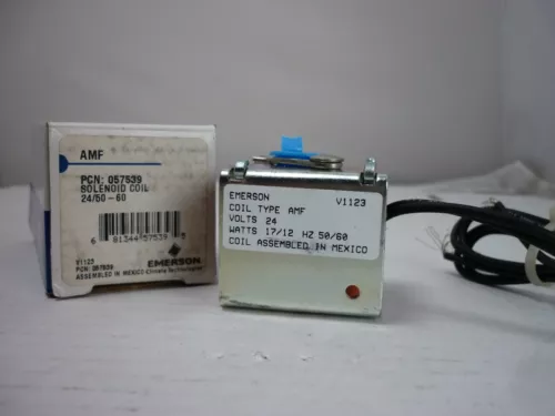AMF 24V Solenoid Coil with 18 IN lead 50/60HZ, pn 057539