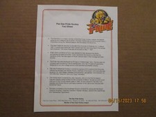 ECHL Pee Dee Pride Hockey Vintage Defunct Dated 1997 Team Logo Letterhead
