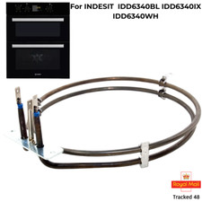Indesit Fan Oven Element IDU6340BL , IDU6340IX , IDU6340WH