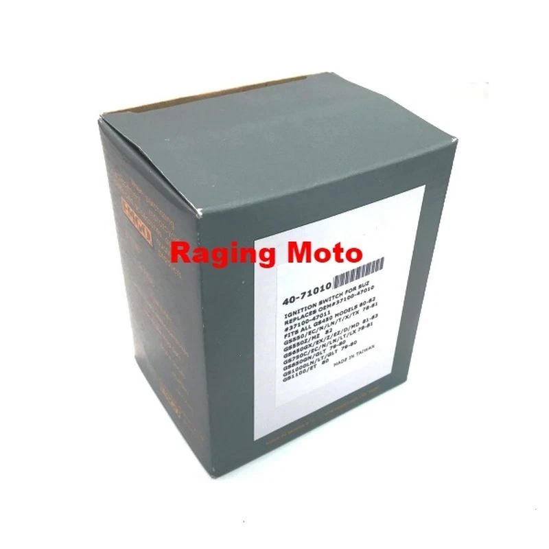 Interruptor de encendido de repuesto Emgo Suzuki GS550 GS650 GS750 GS750 GS1000 Foto 2 de 4