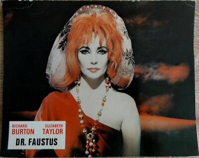 Rarität: Aushangfoto DR. FAUSTUS Elizabeth Liz Taylor