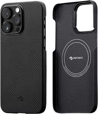 Pitaka iPhone 14 Pro Max Hülle kompatibel mit MagSafe, Slim & Light iPhone 14 Pr