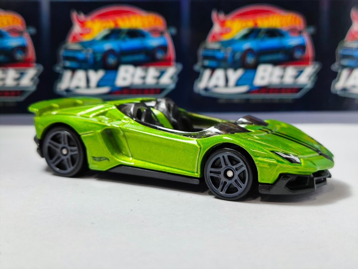 Hot Wheels Lamborghini Aventador J Green Multipack Exc. (Promo