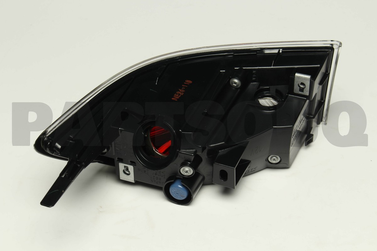 8168160130 Genuine Toyota LENS & BODY, BACK-UP LAMP, LH 81681